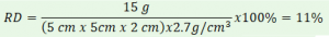 Volume-Foam-Density-Calculation